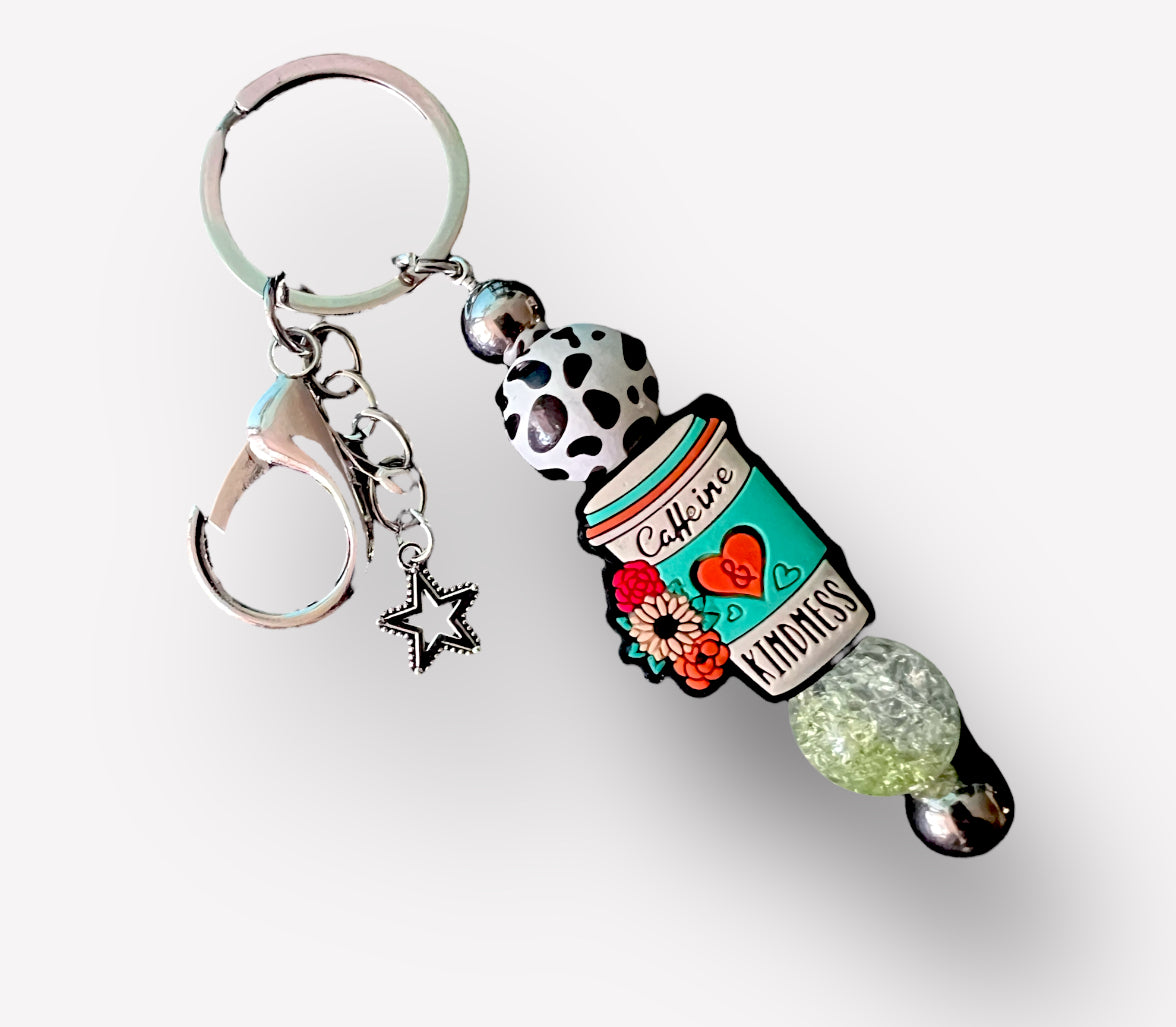 Handmade Decorative Beaded Keychain