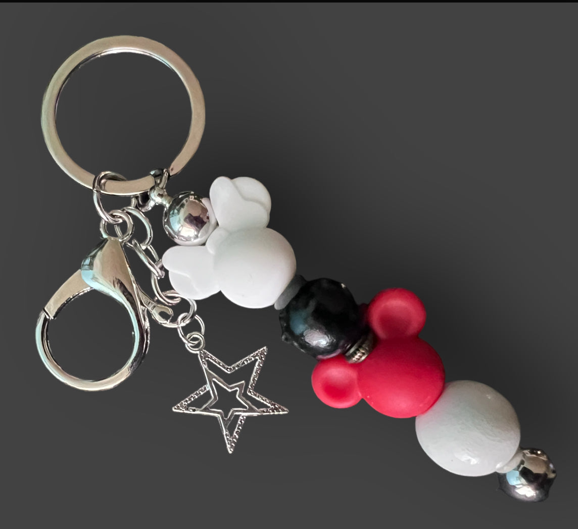Handmade Decorative Beaded Keychain