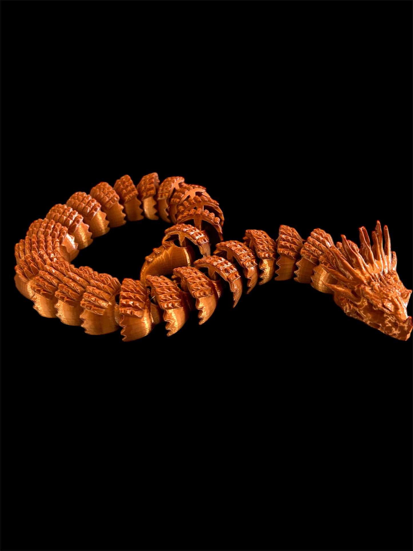 Dragon Basilisk - Bronze Silk