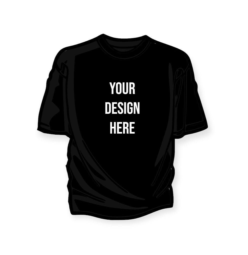 Custom Designed T-Shirt in Black