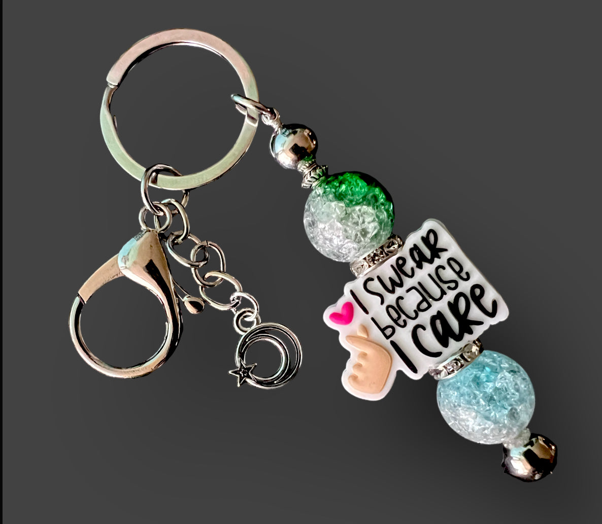 Handmade Decorative Beaded Keychain