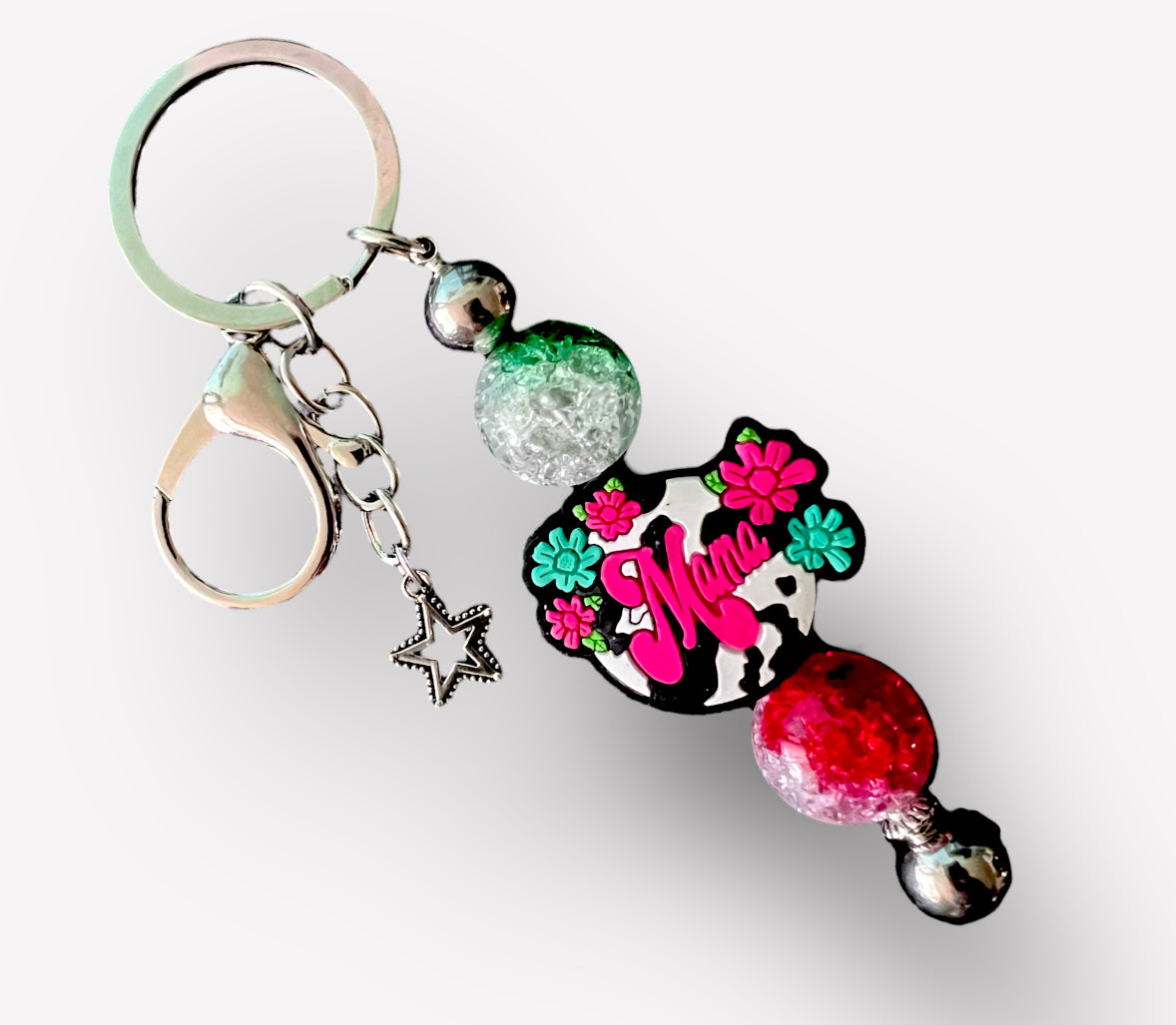 Handmade Decorative Beaded Keychain