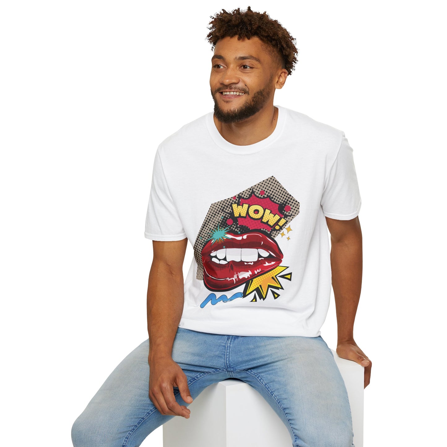 Pop Art Unisex Softstyle T-Shirt