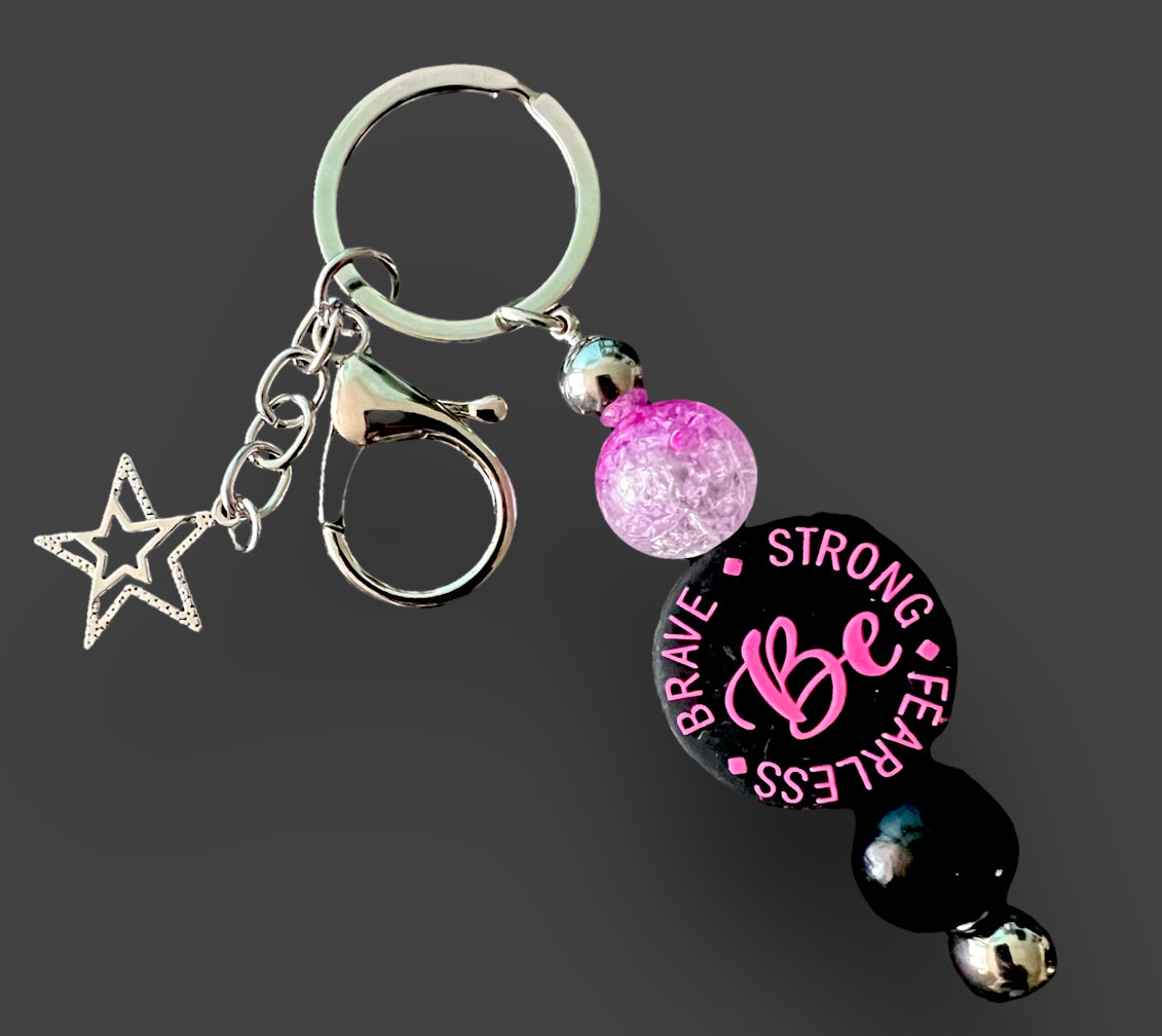 Handmade Decorative Beaded Keychain