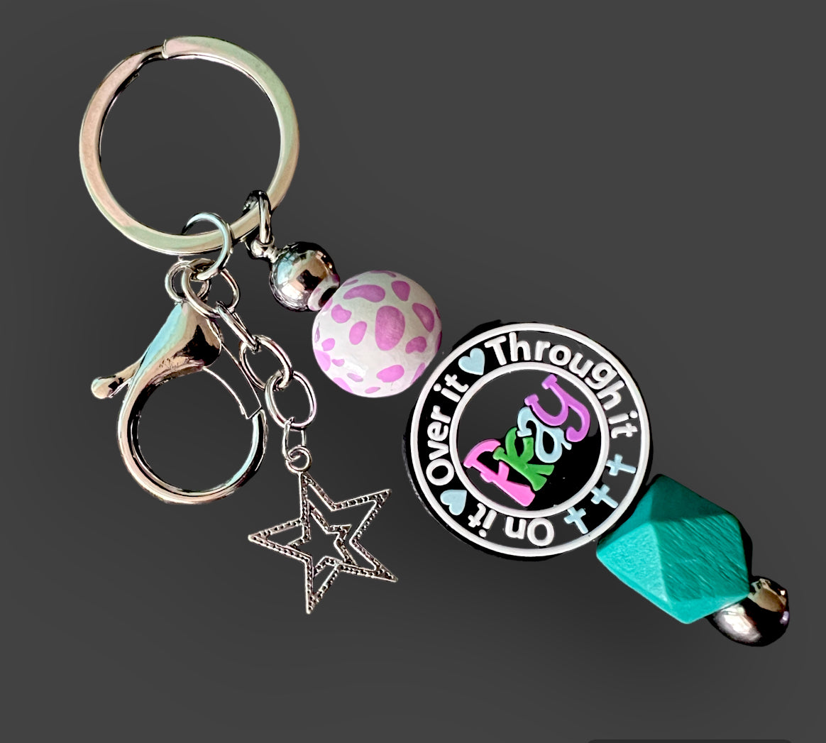 Handmade Decorative Beaded Keychain