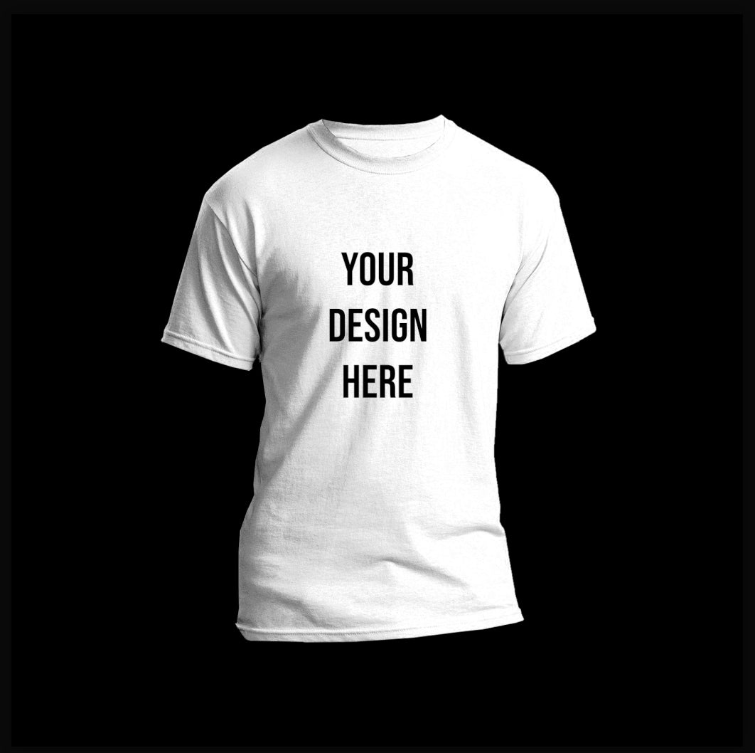 Custom Designed T-Shirt in White