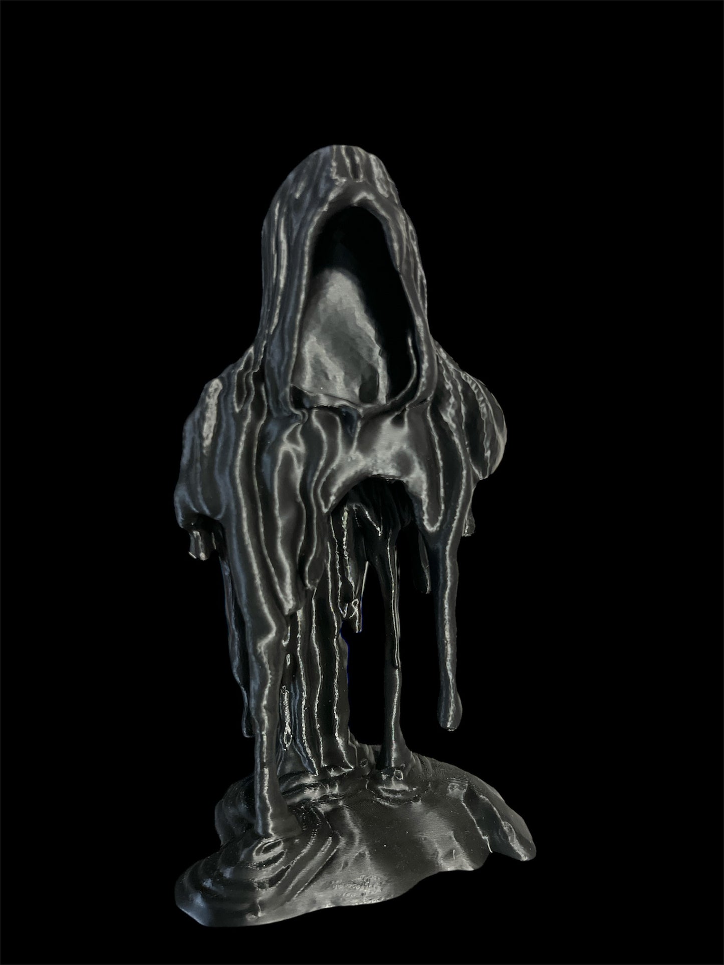 Melting Grim Reaper Statue