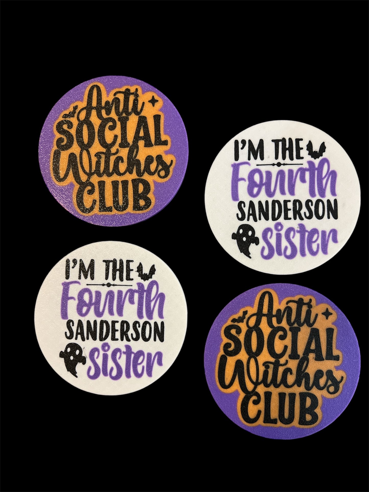 Four piece coaster set