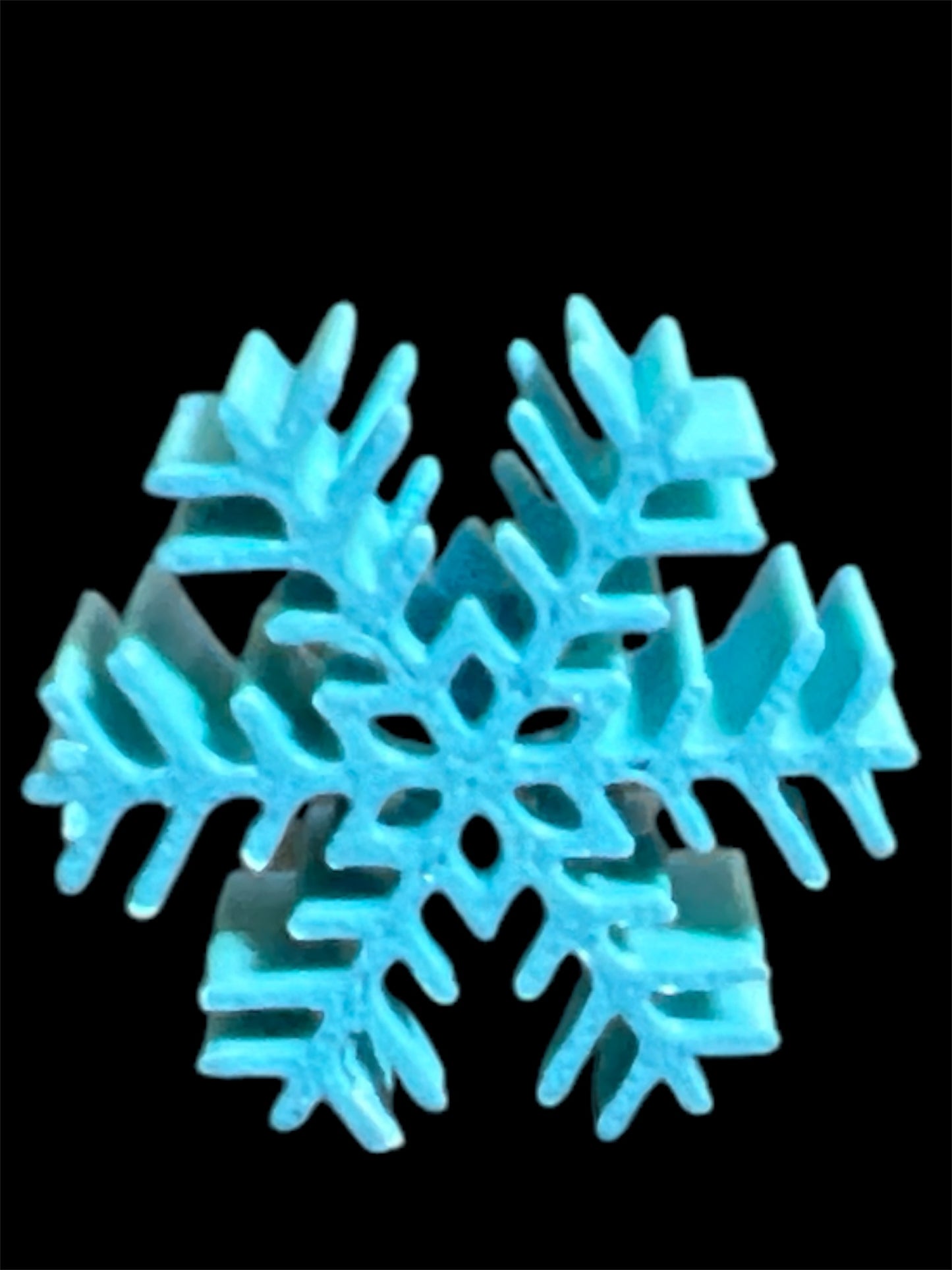Straw topper – snowflake