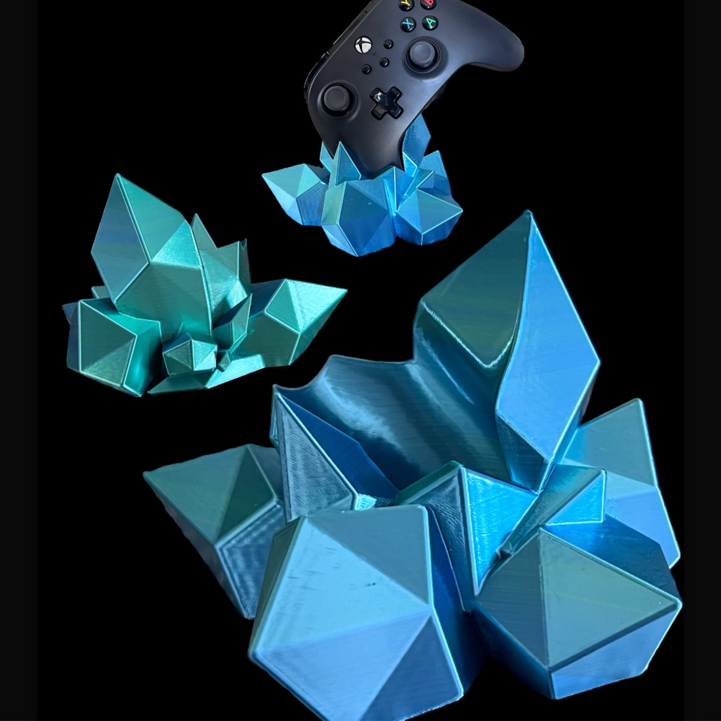 Crystal XBox Controller Stand - Ocean Meadow
