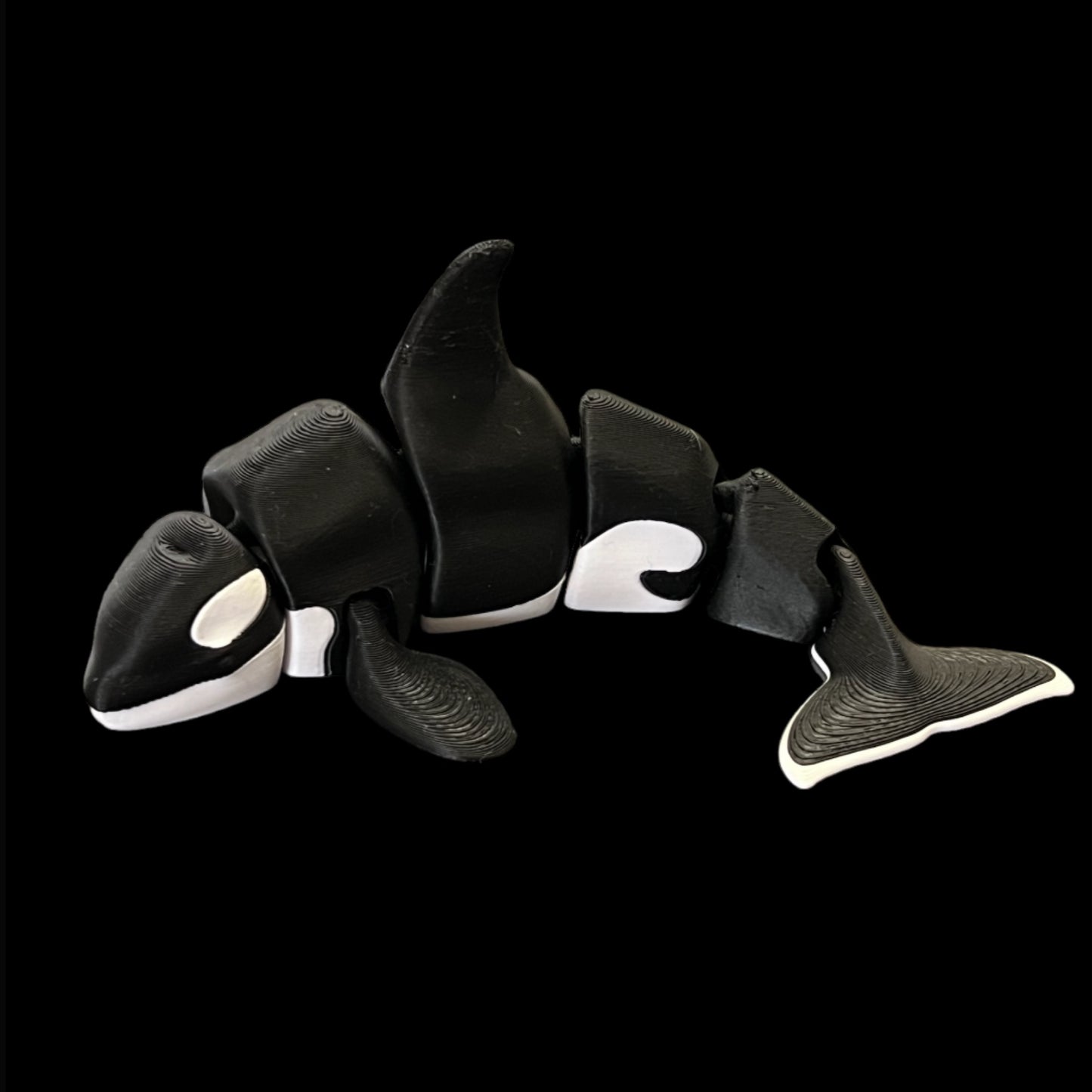 Articulated Orca 3D Print