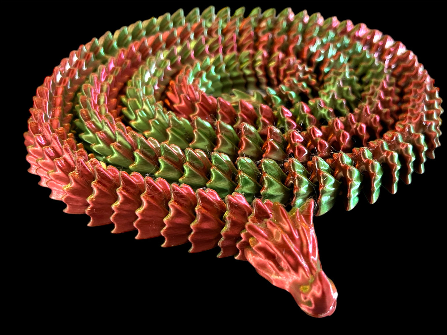 Long Boi Bone Dragon - 151 segments - 63.75” long