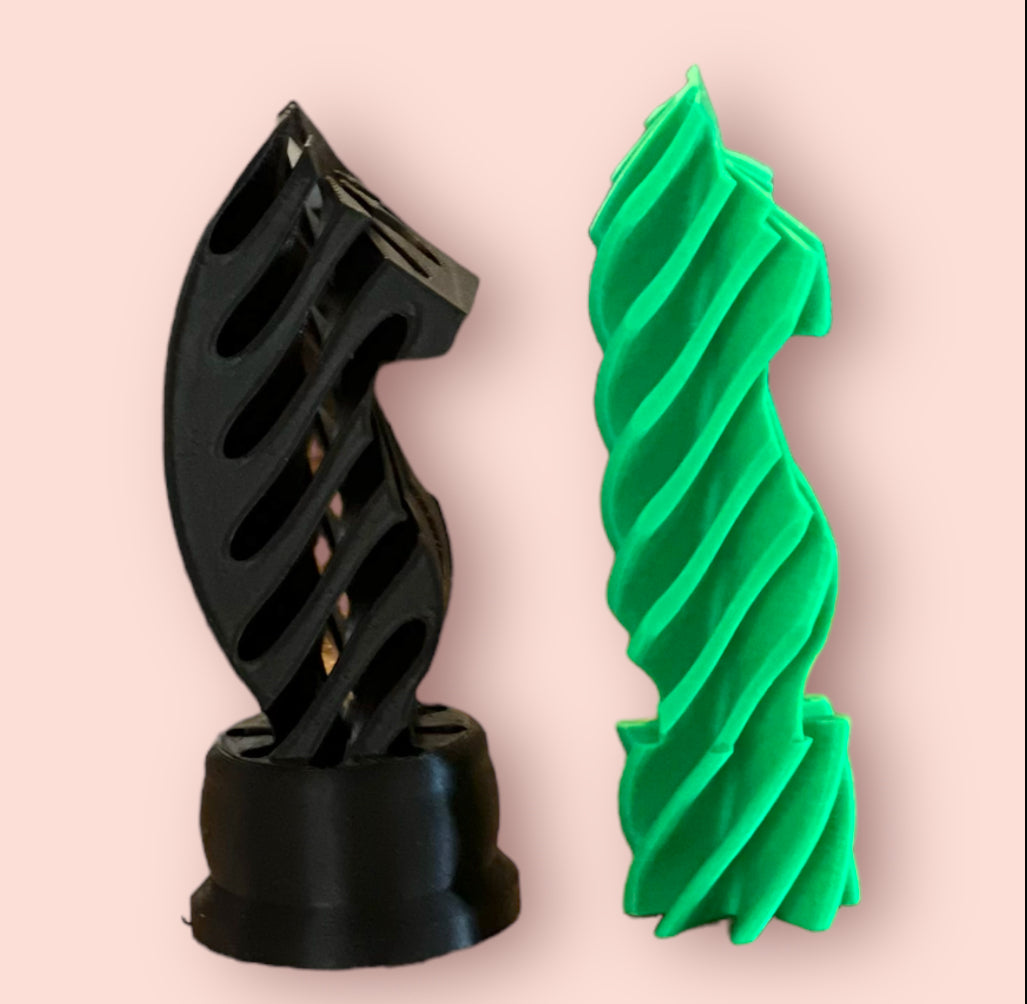 Passthrough 3D Print - Knight Chess Piece