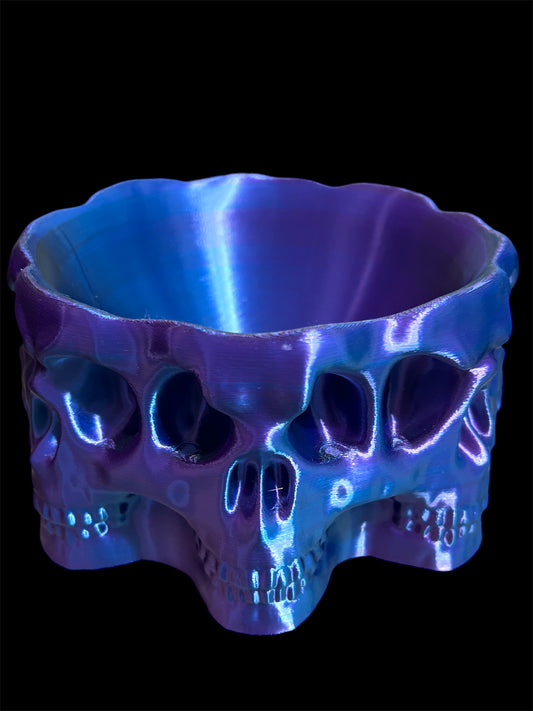 Large 3D Skull Bowl